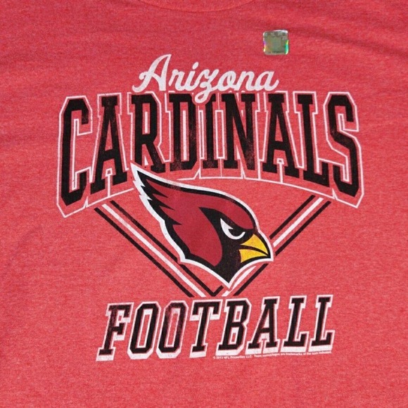 NFL Other - Arizona‎ Cardinals Shirt Mens XL Red Short Sleeve Casual Cotton NFL Sportswear